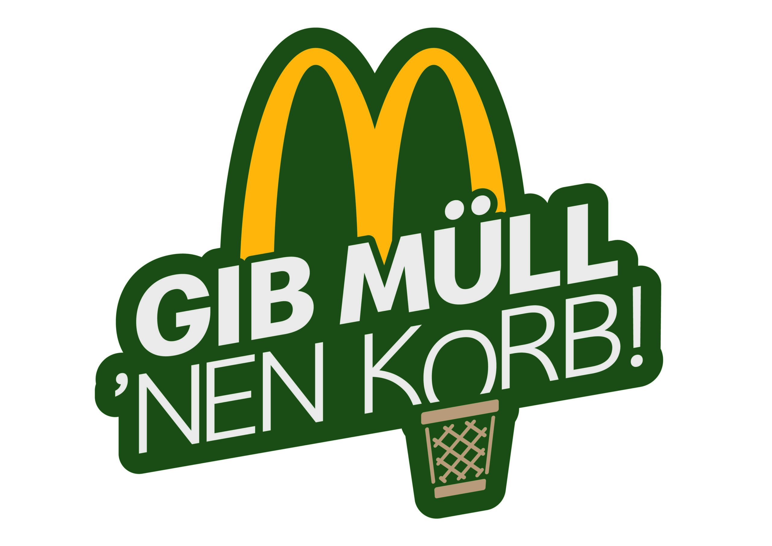 „Gib Müll ‘nen Korb!“ – Start unserer Anti-Littering-Aktion