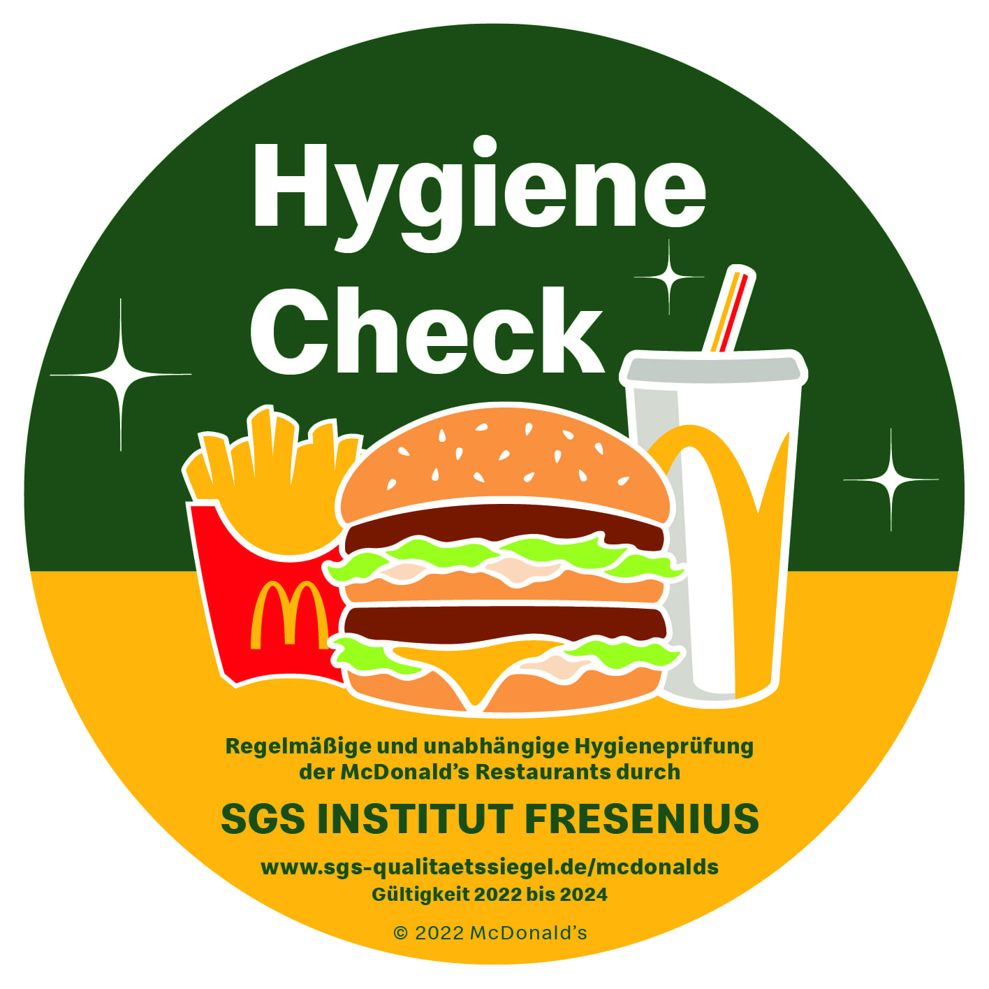 Sicher ist sicher: Hygienekontrollen durch SGS INSTITUT FRESENIUS in den McDonald’s Restaurants