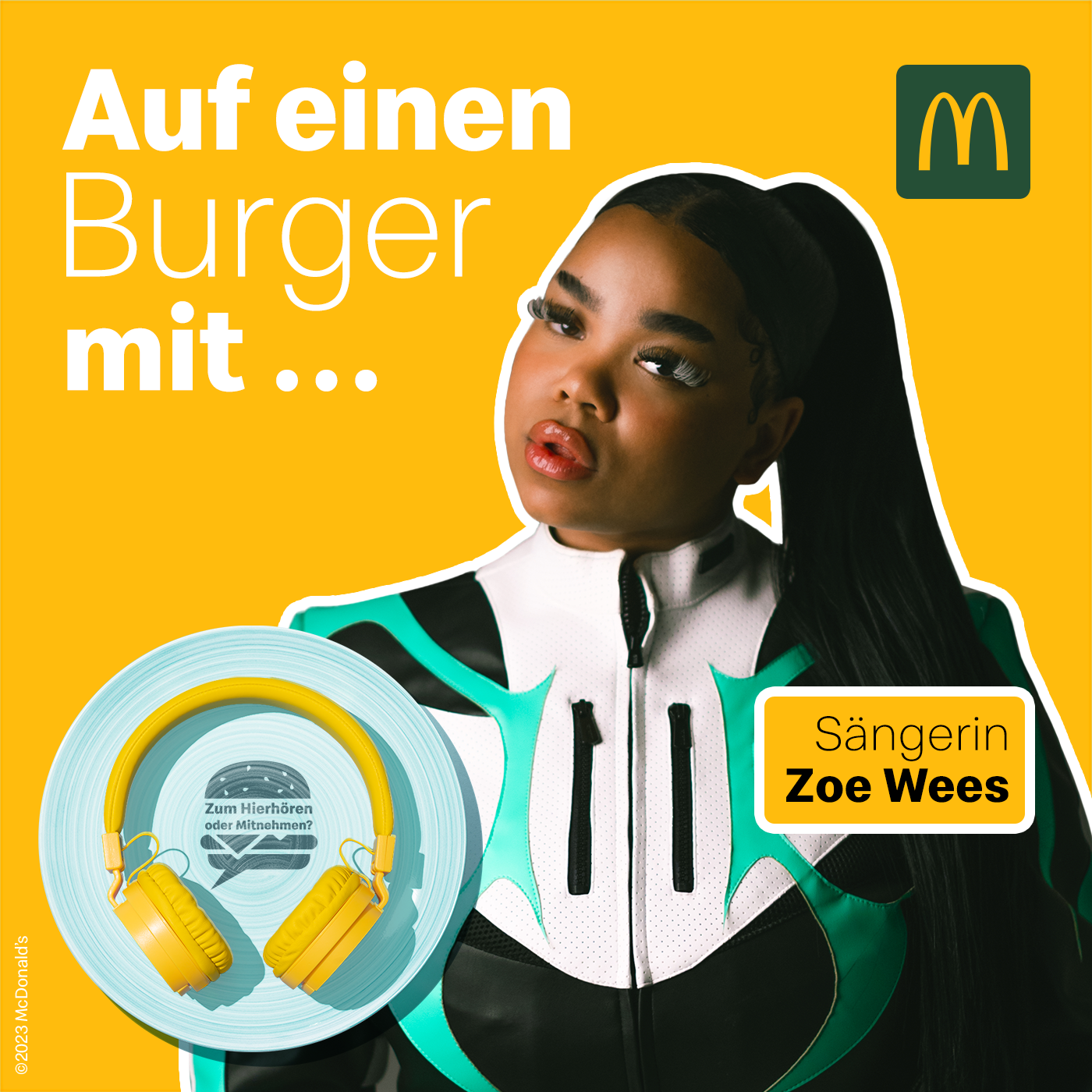 Popstar Zoe Wees im McDonald’s-Podcast-Interview