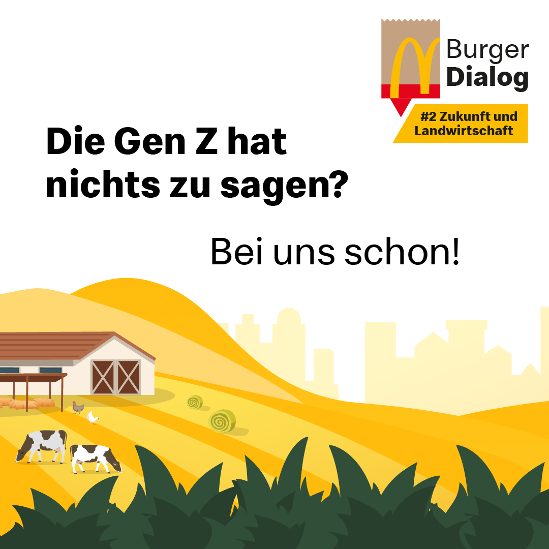 McDonald’s „Burger Dialog 2.0“: Seid dabei und diskutiert mit!