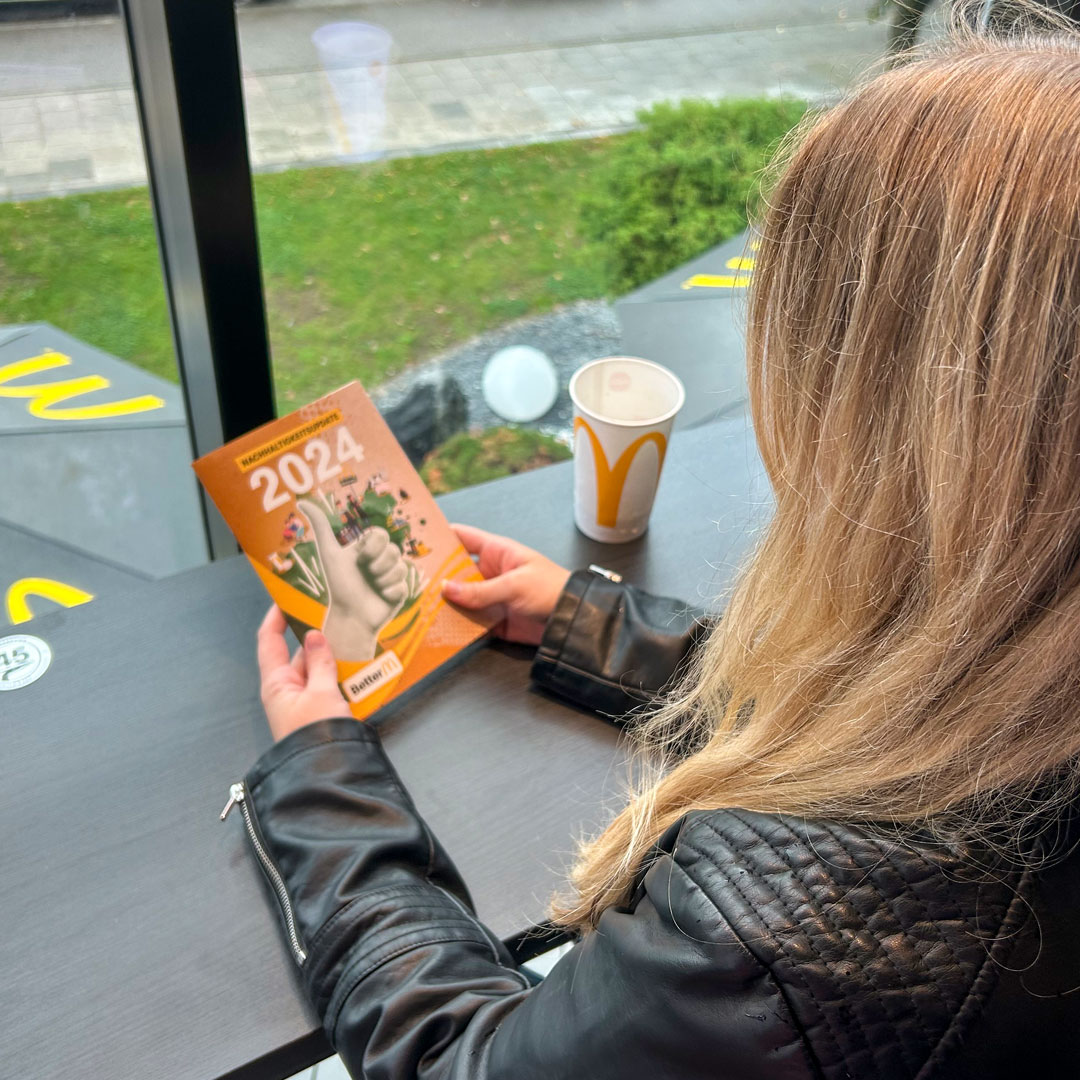 Gute Nachrichten gefällig? Das McDonald’s Nachhaltigkeitsupdate 2024 ist da!