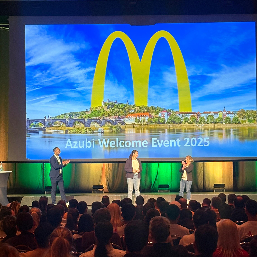 Das McDonald’s Azubi Welcome Event 2025 – 400 neue Gesichter, ein gemeinsamer Start